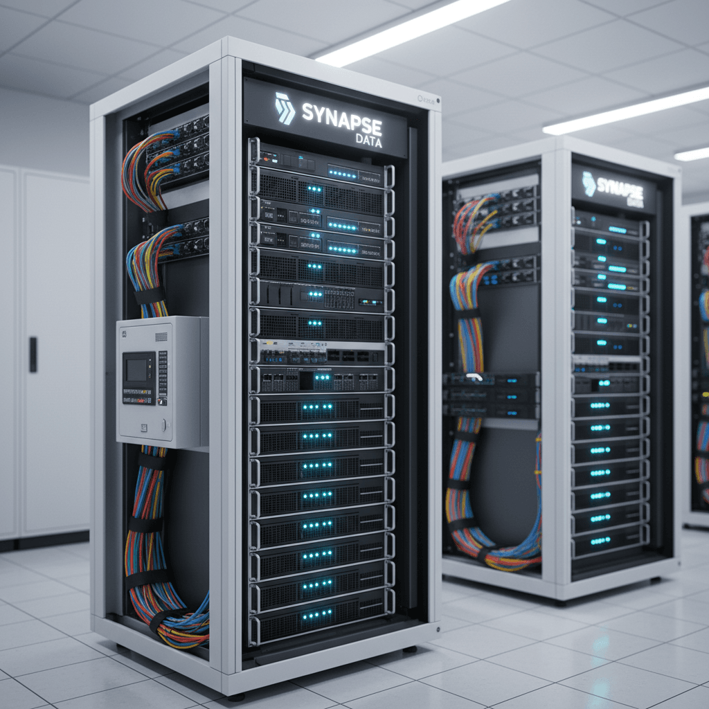 Organized server infrastructure in a data center environment