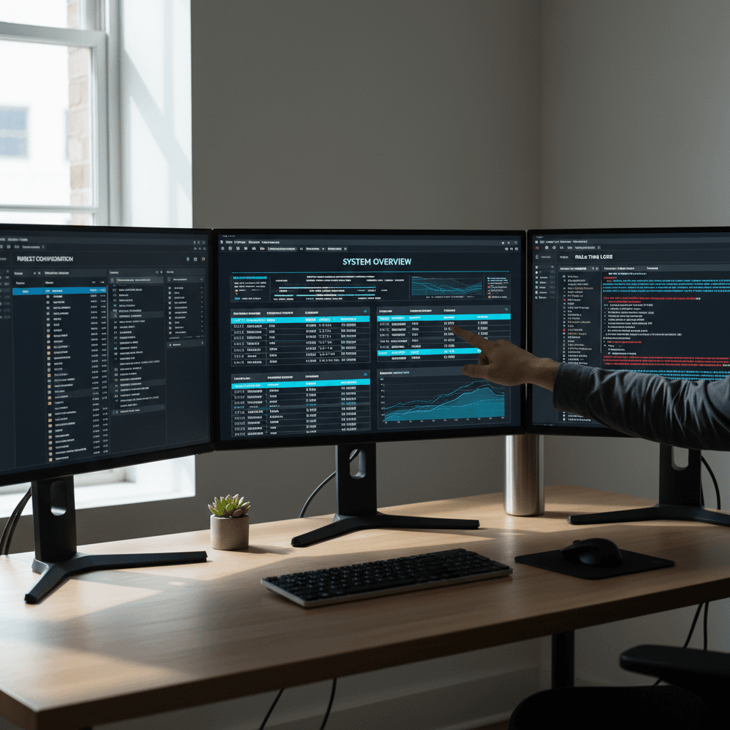 Configuration management dashboard